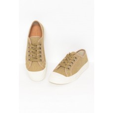 Dolce Beige Canvas Sneaker