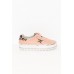 Manny Blush Platform Leather Sneaker