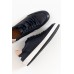 Ajax Navy Star Leather Sneaker